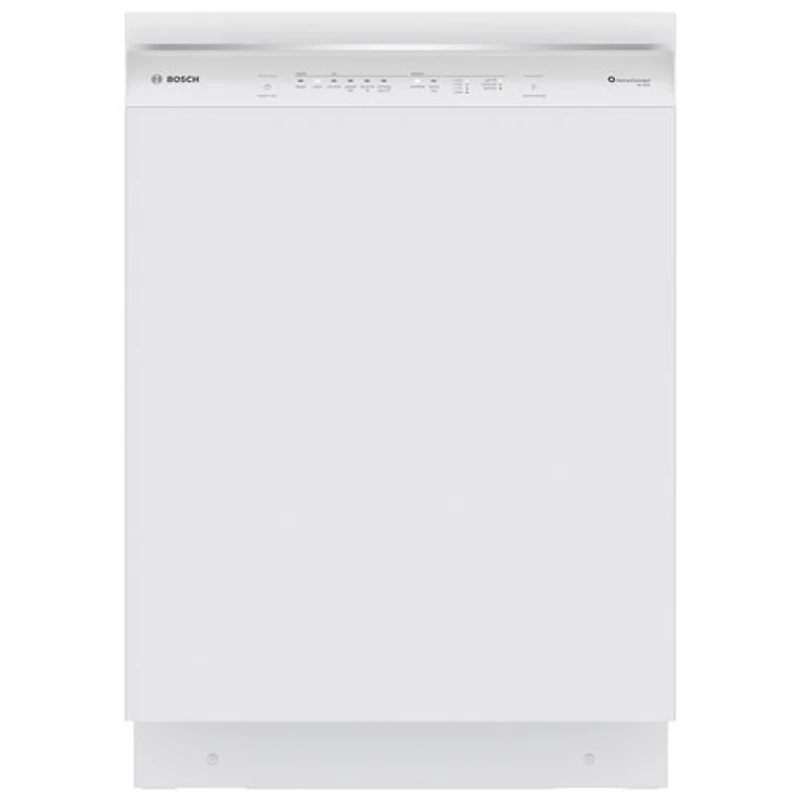 Lave-vaisselle encastrable 24 po 46 dB avec troisième panier de Bosch (SHE53C82N) - Blanc