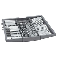 Lave-vaisselle encastrable 24 po 46 dB avec troisième panier de Bosch (SHE53C82N) - Blanc