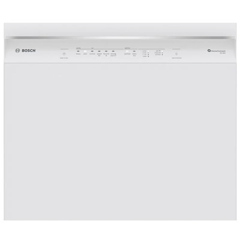 Lave-vaisselle encastrable 24 po 46 dB avec troisième panier de Bosch (SHE53C82N) - Blanc