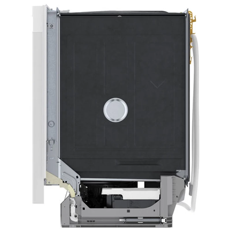 Lave-vaisselle encastrable 24 po 46 dB avec troisième panier de Bosch (SHE53C82N) - Blanc