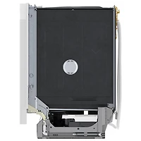 Lave-vaisselle encastrable 24 po 46 dB avec troisième panier de Bosch (SHE53C82N) - Blanc