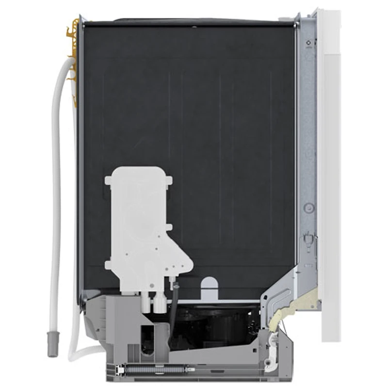 Lave-vaisselle encastrable 24 po 46 dB avec troisième panier de Bosch (SHE53C82N) - Blanc