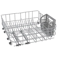 Lave-vaisselle encastrable 24 po 46 dB avec troisième panier de Bosch (SHE53C82N) - Blanc