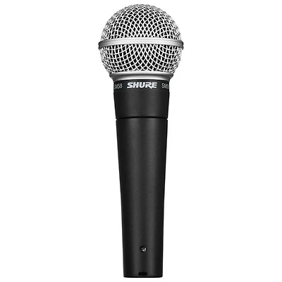 Microphone XLR dynamique vocal SM58-LC de Shure - Noir