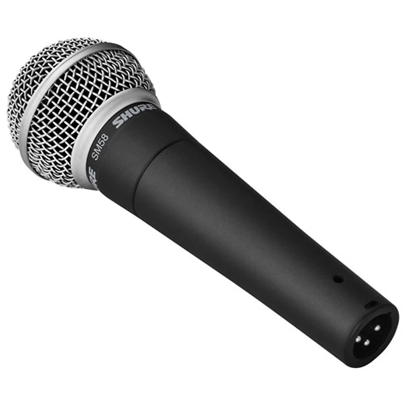 Microphone XLR dynamique vocal SM58-LC de Shure - Noir