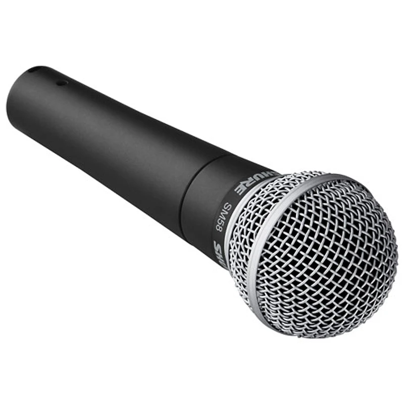 Microphone XLR dynamique vocal SM58-LC de Shure - Noir