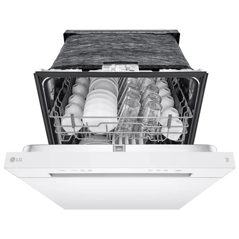 Lave-vaisselle encastrable 24 po 52 dB de LG (LDFC2423W) - Blanc