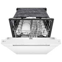 Lave-vaisselle encastrable 24 po 52 dB de LG (LDFC2423W) - Blanc