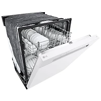 Lave-vaisselle encastrable 24 po 52 dB de LG (LDFC2423W) - Blanc