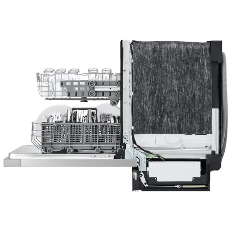 Lave-vaisselle encastrable 24 po 52 dB de LG (LDFC2423V - Argenté platine