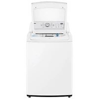 LG 5.6 Cu. Ft. High Efficiency Impeller Top Load Washer (WT7155CW) - White