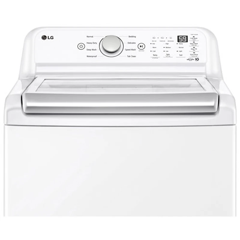 LG 5.6 Cu. Ft. High Efficiency Impeller Top Load Washer (WT7155CW) - White