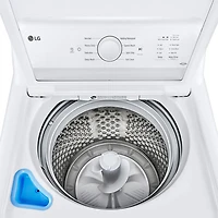 Laveuse à chargement par le haut haute efficacité de 4,8 pi³ de LG (WT6105CW) - Blanc