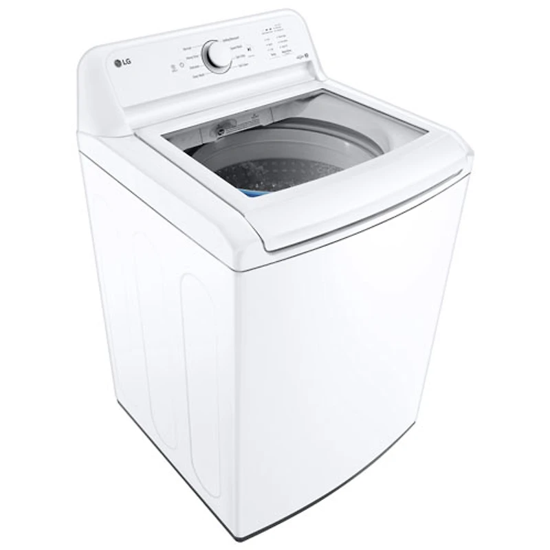Laveuse à chargement par le haut haute efficacité de 4,8 pi³ de LG (WT6105CW) - Blanc