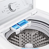 Laveuse à chargement par le haut haute efficacité de 4,8 pi³ de LG (WT6105CW) - Blanc