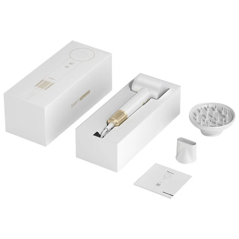 Laifen Premium Hair Dryer (LPR200GW) - Golden White - Only at Best Buy