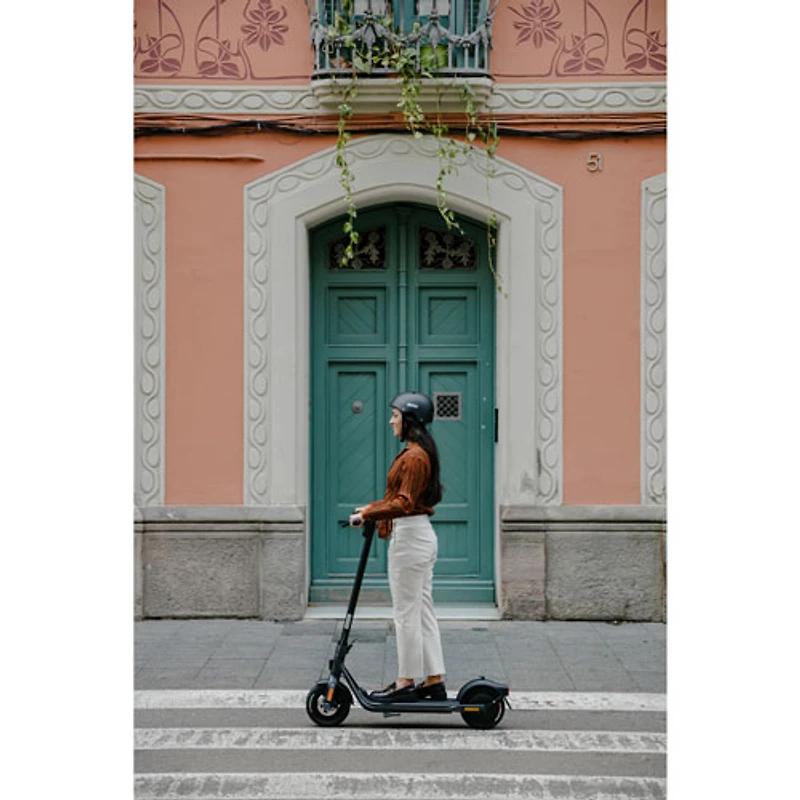 Segway Ninebot KickScooter F2 Electric Scooter (700W Motor / 40km Range / 25 km/h Top Speed) - Dark Grey