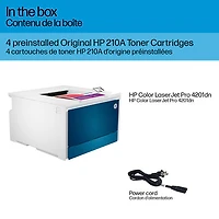 Imprimante laser couleur sans fil LaserJet Pro 4201DN de HP