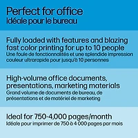 Imprimante laser couleur sans fil LaserJet Pro 4201DN de HP