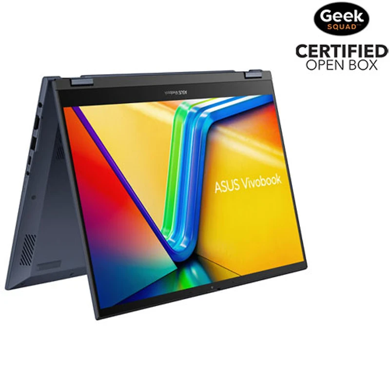 Boîte ouverte - Portable 2-en-1 à écran tactile de 14 po Vivobook S Flip d'ASUS - Bleu calme (Core i7-12700H d'Intel/SSD 512 Go/RAM 16 Go)