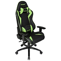 Fauteuil de jeu ergonomique en similicuir Core SX d'AKRacing - Noir/Vert