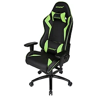 Fauteuil de jeu ergonomique en similicuir Core SX d'AKRacing - Noir/Vert