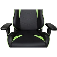 Fauteuil de jeu ergonomique en similicuir Core SX d'AKRacing - Noir/Vert