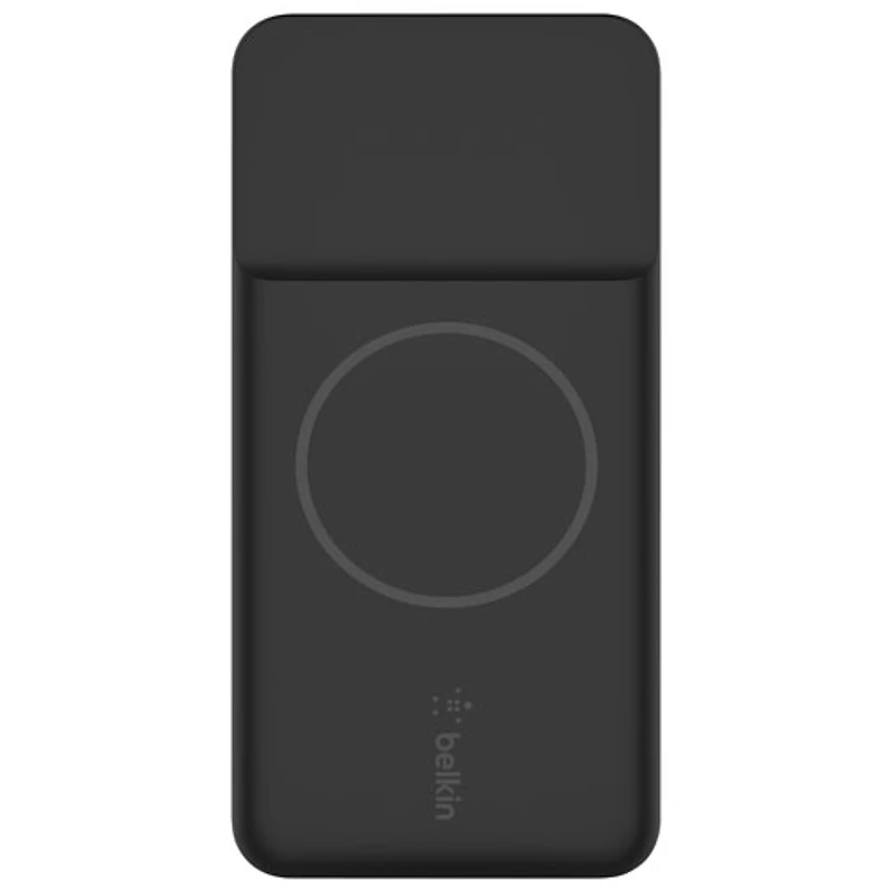 Belkin BoostCharge 10000 mAh USB-A/USB-C Power Bank with MagSafe - Black