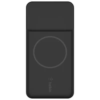 Belkin BoostCharge 10000 mAh USB-A/USB-C Power Bank with MagSafe - Black
