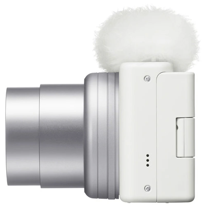 Sony ZV-1 II Content Creator Vlogger Camera with 18-50mm Lens - White