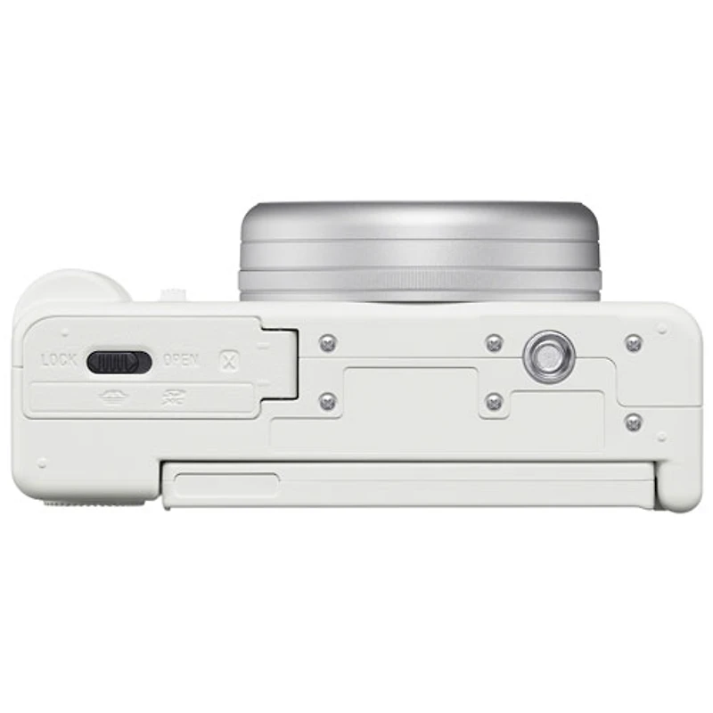 Sony ZV-1 II Content Creator Vlogger Camera with 18-50mm Lens - White