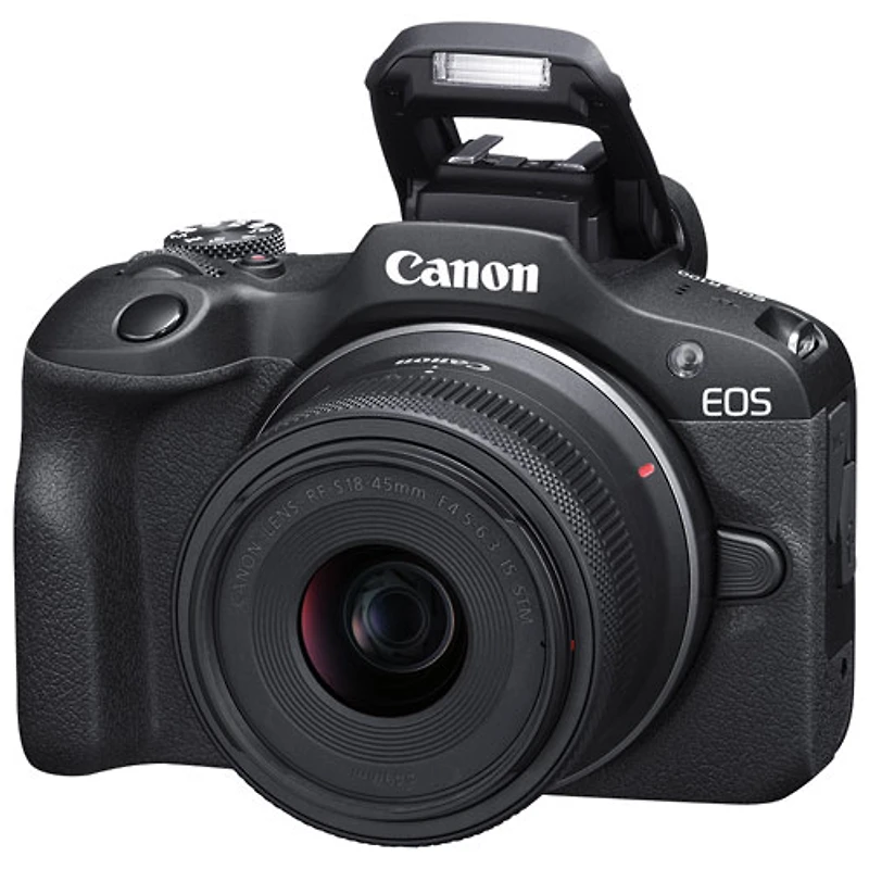 Canon EOS R100 Mirrorless Camera with 18-45mm IS STM Lens Kit