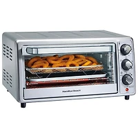 Four grille-pain avec friture à air chaud Sure-Crisp de Hamilton Beach - 0,7 pi3/19,8 L - Acier inoxydable