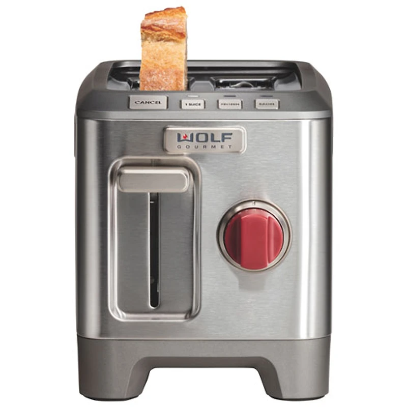 Grille-pain Gourmet de Wolf - 2 tranches - Acier inoxydable