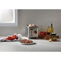 Grille-pain Gourmet de Wolf - 2 tranches - Acier inoxydable