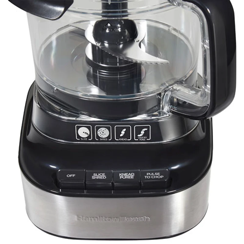 Robot culinaire Stack & Snap d'Hamilton Beach - 10 tasses - 500 W - Noir