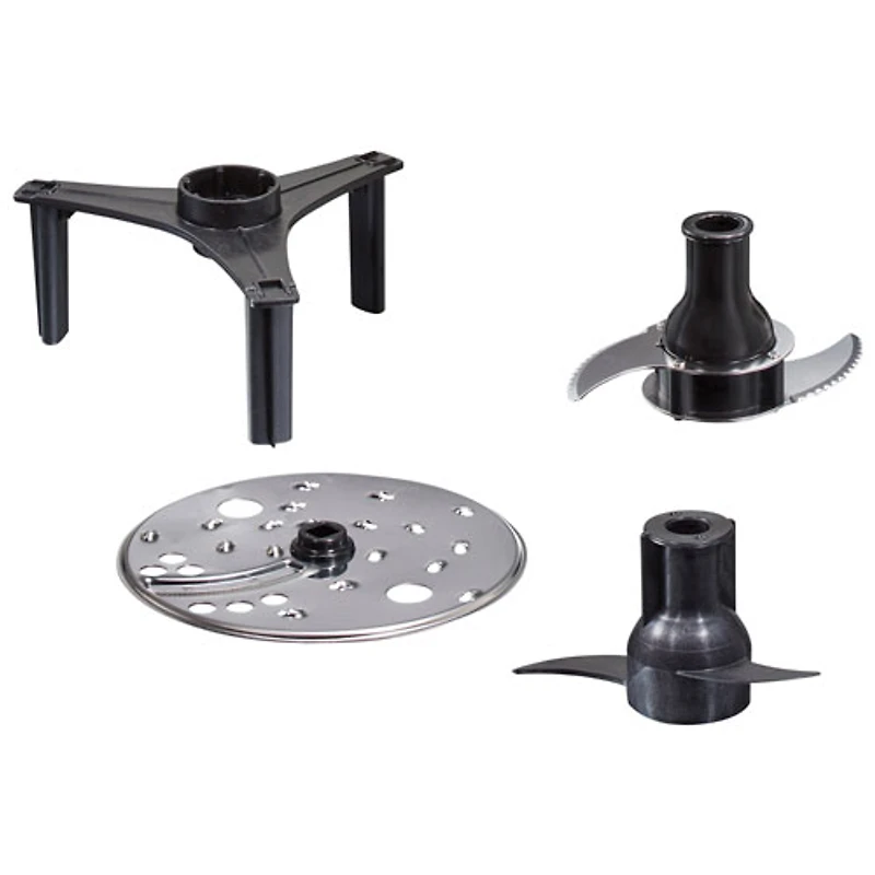 Robot culinaire Stack & Snap d'Hamilton Beach - 10 tasses - 500 W - Noir
