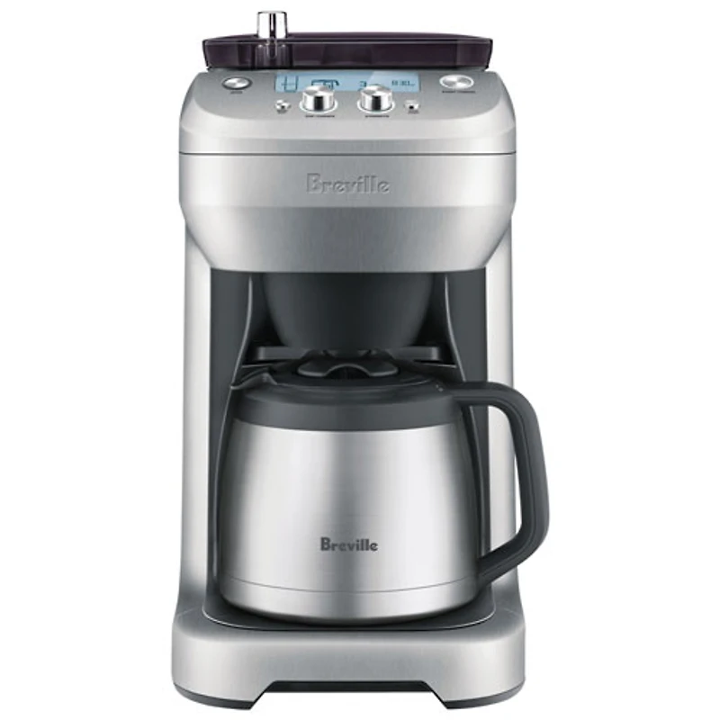 Remis à neuf (bon état) - Cafetière à 12 tasses Grind Control de Breville (BDC650BSS) - Remis à neuf par Breville