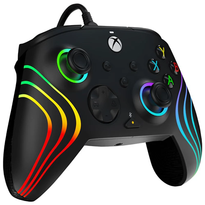 PDP Afterglow Wave Wired Controller for Xbox Series X|S / Xbox One / PC - Black