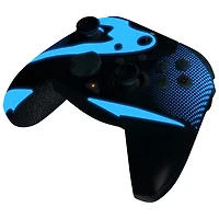 Manette avec fil REMATCH Glow de PDP pour Xbox Series X/S/Xbox One/PC - Bleu