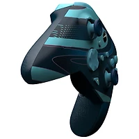 Manette avec fil REMATCH Glow de PDP pour Xbox Series X/S/Xbox One/PC - Bleu