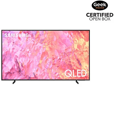 Boîte ouverte - Téléviseur intelligent HDR QLED UHD 4K de 50 po de Samsung (QN50Q60CAFXZC) - 2023 - Gris titane