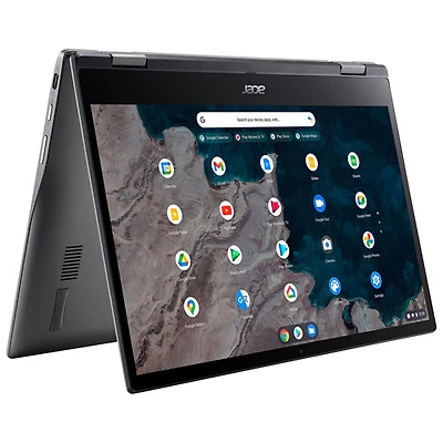 Chromebook à écran tactile de 13,3 po d'Acer - Argenté (SnapDragon 7c/SSD 64 Go/RAM 4 Go/ChromeOS) - Anglais