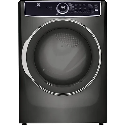 Open Box - Electrolux 8.0 Cu. Ft. Electric Steam Dryer (ELFE753CAT) - Grey - Scratch & Dent