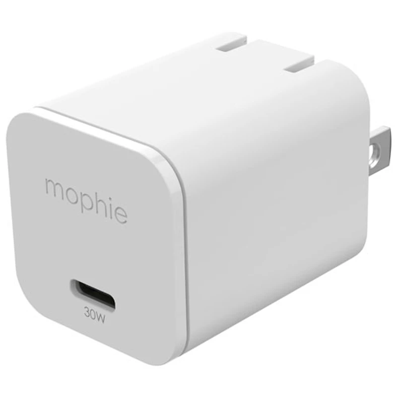 Mophie 30W GaN USB-C Wall Charger - White