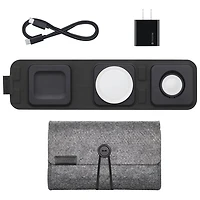 Mophie 3-in-1 15W Wireless Travel Charger with MagSafe