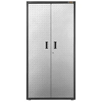 Armoire robuste en acier de Gladiator (GALG36KDYG) - Argenté