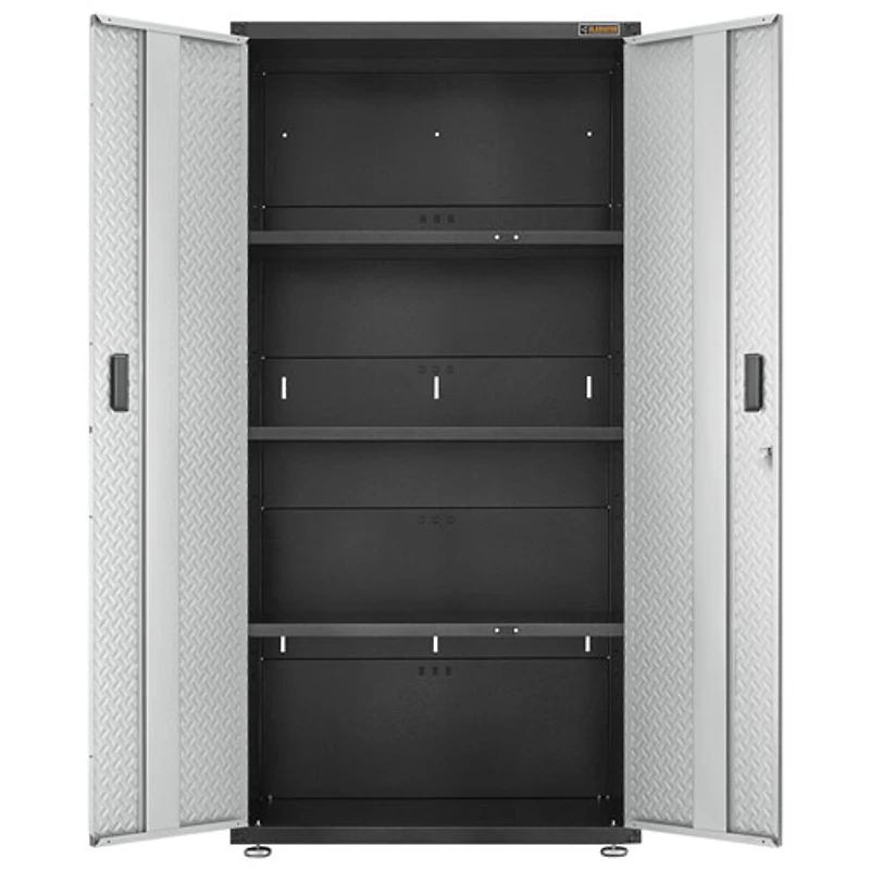 Armoire robuste en acier de Gladiator (GALG36KDYG) - Argenté