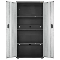 Armoire robuste en acier de Gladiator (GALG36KDYG) - Argenté
