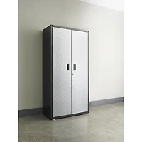 Armoire robuste en acier de Gladiator (GALG36KDYG) - Argenté